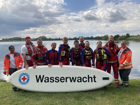 Tausend Dank an die Wasserwacht und das Bayerische Rote Kreuz
